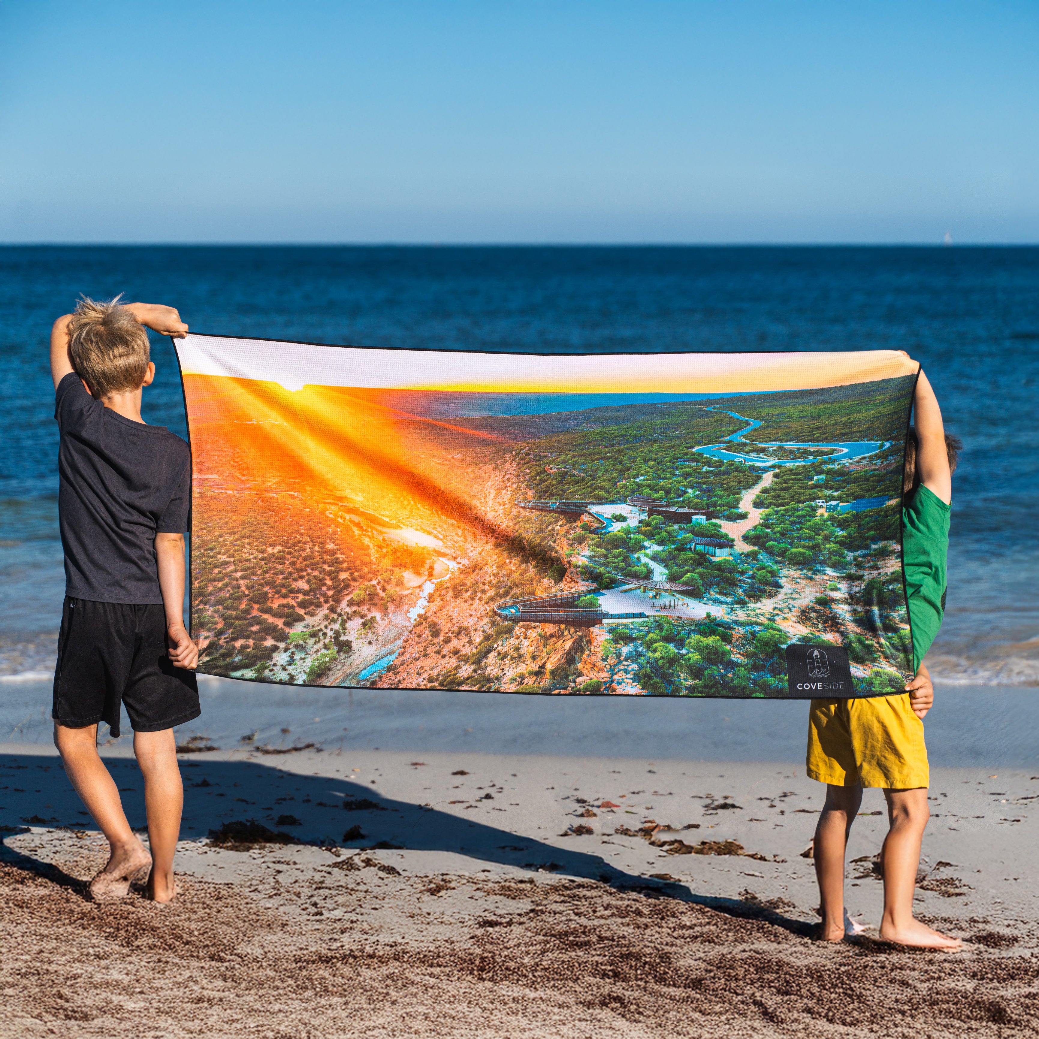 Kalbarri Beach Towel - Kalbarri Skywalk