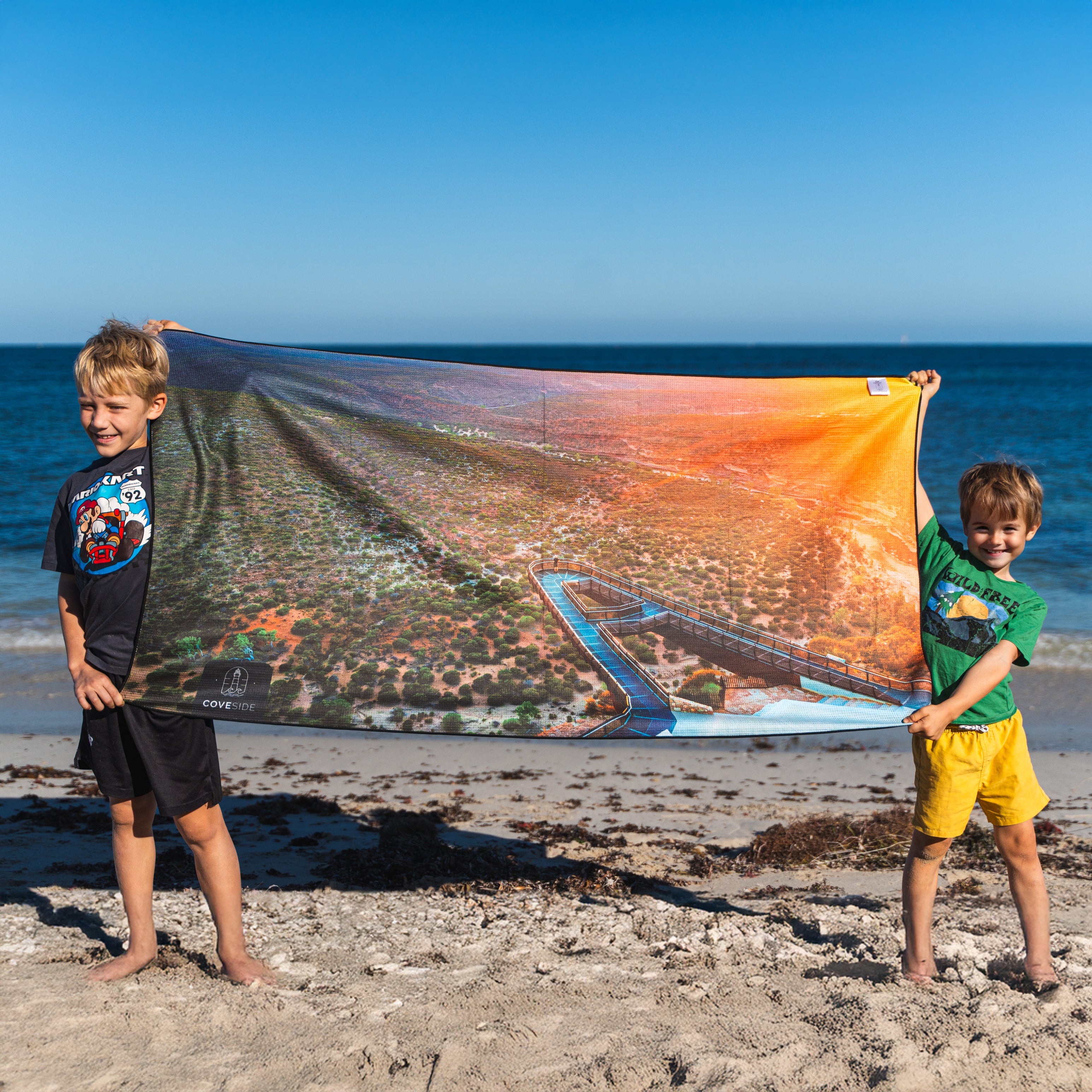 Kalbarri Beach Towel - Kalbarri Skywalk