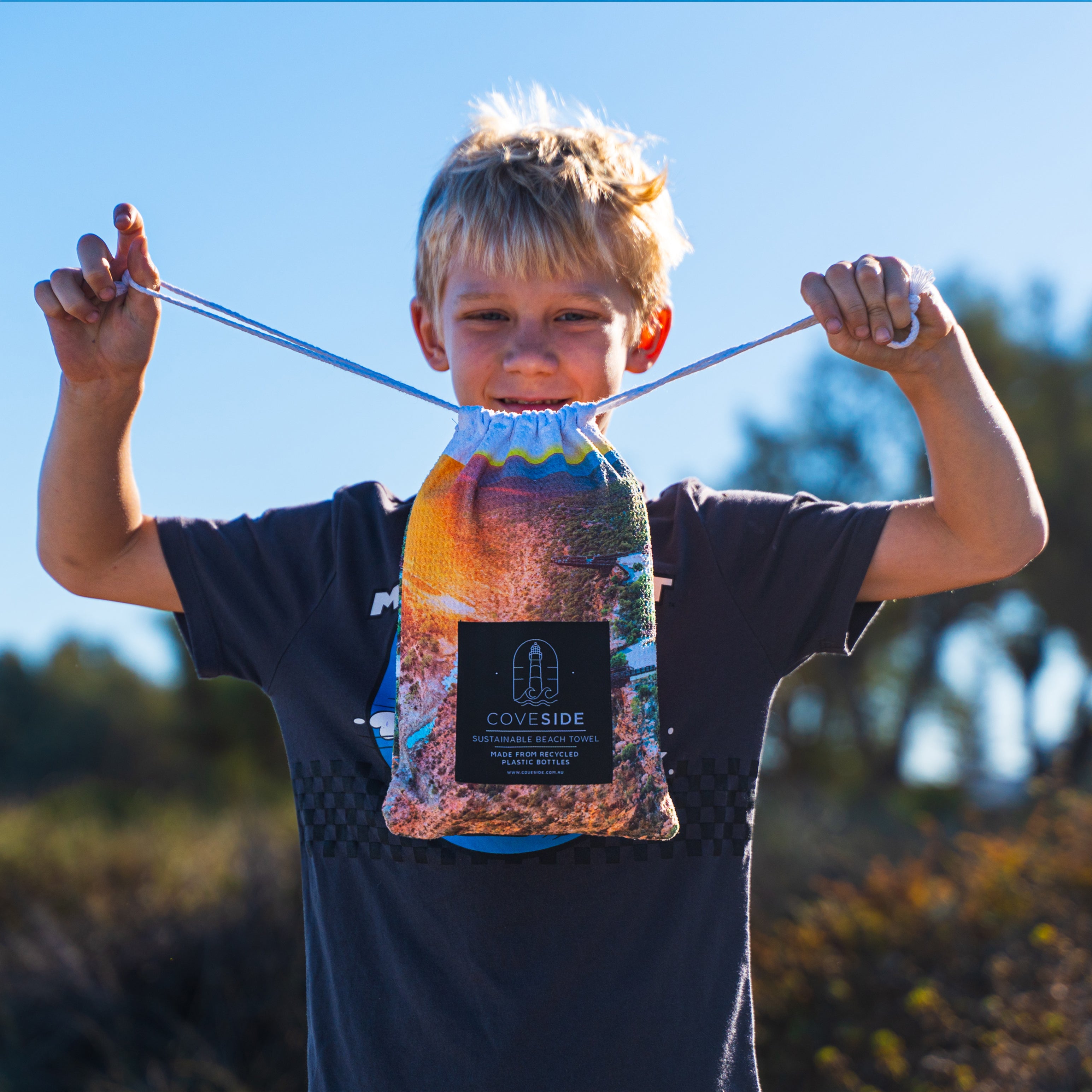 Kalbarri Beach Towel - Kalbarri Skywalk